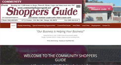 Desktop Screenshot of communityshoppersguide.net